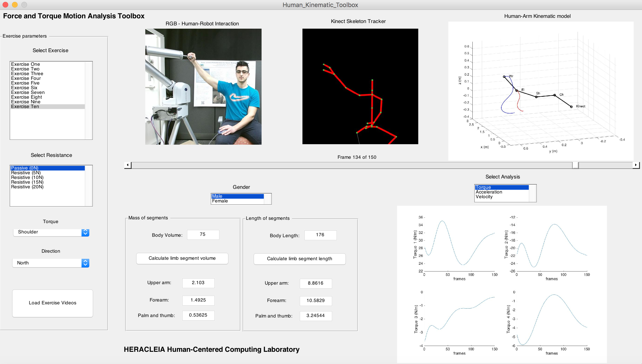 Motion and Force Analysis Toolbox